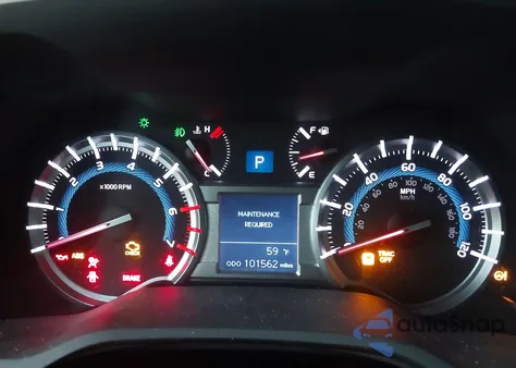 2015 Toyota 4Runner Limited from USA, damaged, VIN JTEBU5JR7F5239771